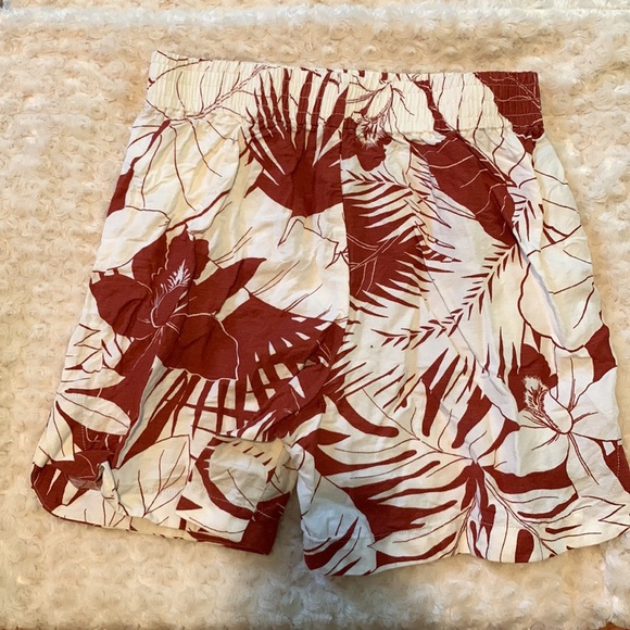 Madewell tropical pull on shorts, S NWOT - Picture 5 of 7
